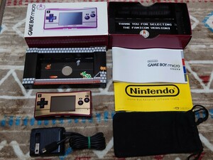 ゲームボーイミクロ ファミコンカラー 本体 充電器 付属品 