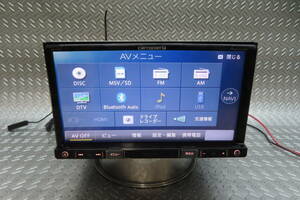 タッチパネル正常/完動品保証付/W5258/カロッツェリア　SDナビ　AVIC-RZ99　TV地デジフルセグ内蔵　Bluetooth内蔵　配線セット付　