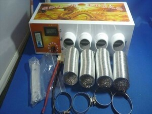 ●12V暖房器具・温風ダクト4・真冬のFFヒーター不要、燃料不要、スポットヒータ―、熱風出力装置、ホットヒーター、工事・穴あけ不要