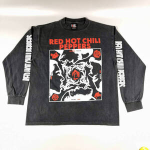 RED HOT CHILI PEPPERS Blood Sugar Sex Magik レッドホットチリペッパーズ バンド ロングTシャツ 長袖 ビンテージスタイル【XL】【ロンT】