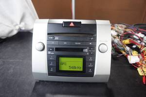 39101-65K12 オーディオ MH22S MH21S ワゴンR クラリオン ヘッドユニット 純正形状 MD CD AM FM PS-4133J-A スズキ 純正 難あり @9081s