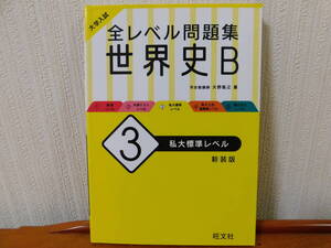 大学入試 全レベル問題集 世界史B 3 私大標準レベル 新装版 旺文社