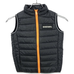 DIESEL ディーゼル 20AW キッズ パディングベストジャケット 00J57J KXBA4 ブラック 6 ITAGC7MLFC54