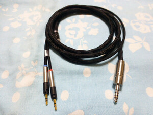 audio-technica ATH R70X ロック機構付 MOGAMI 2944 八芯 ブレイド編 4.4mm5極 FT-7445 (R) FURUTECH ロジウムメッキ ( 2.5mm 3.5mm 可能