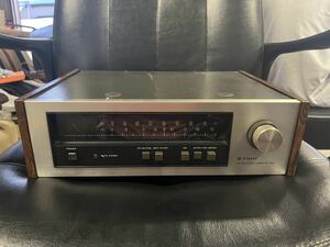 ★希少★TRIO トリオ AM/FM STEREO TUNER ステレオチューナー KT-1300 通電確認済