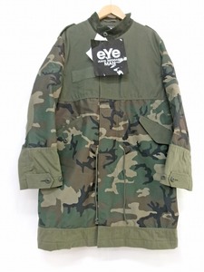 eYe JUNYA WATANABE MAN COMME des GARCONS アイ ジュンヤ ワタナベ ミリタリーコート XS WJ-C904 AD2022 ポリエステル100%