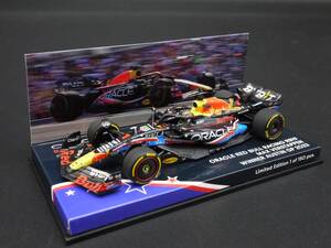 1:43 Minichamps レッドブル RB19 オースティンGP Austin USA 2023 優勝 M.フェルスタッペン #1 Verstappen Red Bull(アウトレット)