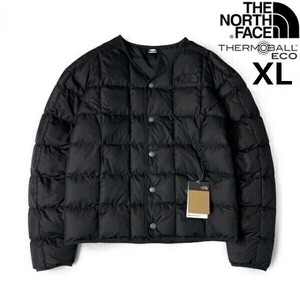 1円～!売切!【正規新品】THE NORTH FACE◆LHOTSE REVERSIBLE 中綿ジャケット ダウン US限定 キルティング リバーシブル(XL)黒 190122-97