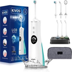 ジェットウォッシャー KiVOS 口腔洗浄器 新搭載 水流歯ブラシ DIYモード