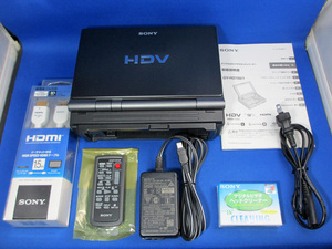 安心30日保証 SONY GV-HD700/1 完全整備品 極上品 希少HDVハイビジョンビデオデッキ 付属品付き MiniDVビデオデッキ