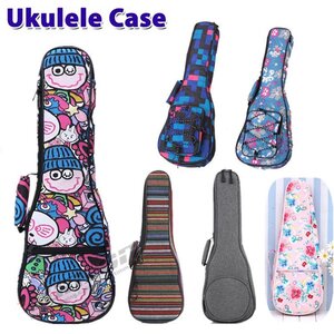 Ukulele Case ウクレレケース ウクレレ 楽器 ケース バッグ ソフトケース リュック ソプラノ コンサート クッショ