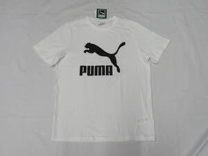 011　プーマ PUMA ビッグロゴ 半袖 Tシャツ（L）