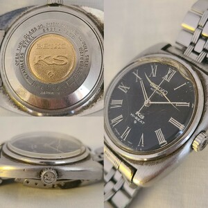 3☆100円～ KING SEIKO キングセイコー KS 5621-7000 メンズ 腕時計 オートマチック 機械式 HI-BEET ハイビート 現状品です