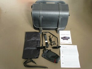 【561】中古品：デイトナ　ヘンリービギンズ　サドルバッグ　２２L　（左側専用サドルバッグサポート付き）