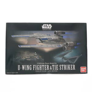 【中古】[PTM] 1/144 Uウイング・ファイター&タイ・ストライカー ローグ・ワン/STAR WARS(スター・ウォーズ)・ストーリー プラモデル バン