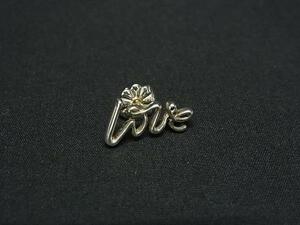 1円 TIFFANY＆Co ティファニー パロマピカソ グラフィティラブ Love SV925 片耳のみ ピアス アクセサリー レディース シルバー系 FB7432