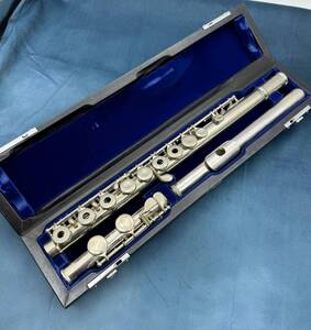 【送料無料】Muramatsu Flute TOKOROZAWA JAPAN ムラマツ フルート 銀製 楽器　器材 管楽器　ケース付　現状品