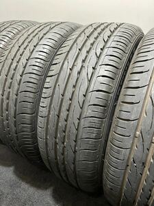 195/55R15 DUNLOP/ENASAVE EC203 15年製 バリ山 4本 夏タイヤ ダンロップ エナセーブ