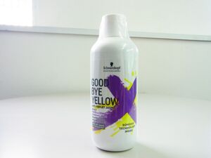 正規★Schwarzkopf シュワルツコフ★グッバイイエローカラーシャンプー 紫シャンプー310g【本物保証】新品未開封★ブリーチ後の黄ばみ消し