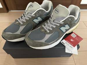 美品 NEW BALANCE M2002RNA 27.0cm M1300カラー スティールブルー ベージュ ニューバランス