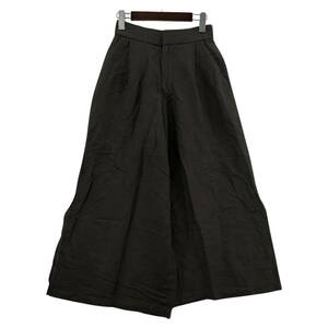 JOURNAL STANDARD relume ジャーナルスタンダード　レリューム リネン混　ワイド パンツ size36/モカ レディース