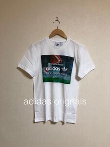 【新品】 adidas originals TRACTION PHOTO TEE アディダス オリジナルス Tシャツ トップス サイズS 半袖 ホワイト CE2249