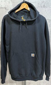 カーハート スウェット プルオーバー パーカー 黒 M メキシコ製 メンズ ブラック CARHARTT K121