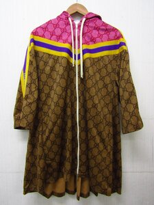 GUCCI グッチ GG柄テクニカルジャージ ブルゾン サイズ：S ∩FL1084