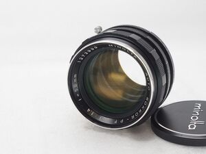 ★並品★ MINOLTA ミノルタ ROKKOR-PF 58mm F1.4 ★一部訳あり(説)★ @5768