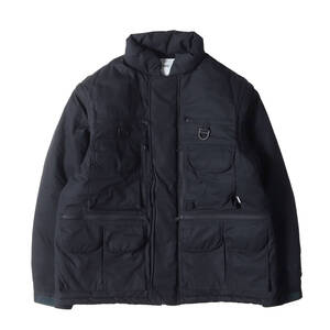 WTAPS ダブルタップス ジャケット サイズ:M 21AW SSZ 長谷川昭雄 ユーティリティー 2WAY 中綿 ジャケット (STRAND) ネイビー コラボ