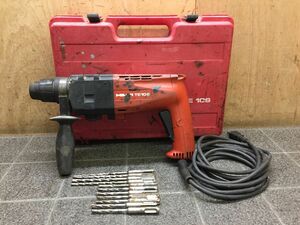 JJ2115 HILTI ハンマードリル TE10 DIY ドリルビット/ケース付 電動工具 大工道具 動作OK/100