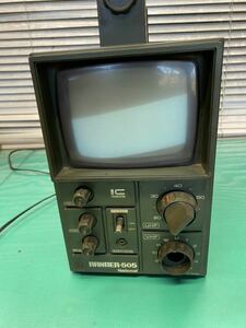 (1945) 当時物 昭和レトロ Nationalナショナル ブラウン管 白黒テレビ RANGER-505 TR-505A 74A アナログテレビ