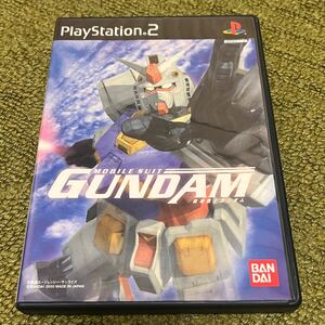 PS2 機動戦士ガンダム SLPS-25020 Mobile Suit GUNDAM NTSC-J Bandai 2000 中古品