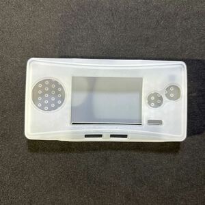 ゲームボーイミクロ シリコンカバー ケース クリアホワイト GAME BOY micro GBM 2