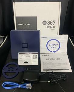 Wi-Fiルーター［IODATA【WN-DX1167GR】360コネクト搭載867Mbps対応メッシュ］2.4GHz/5GHz