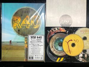【限定生産】ラッシュ　40周年記念　RUSH R40 Blu-ray ６枚組／56P写真集　日本語字幕、解説付