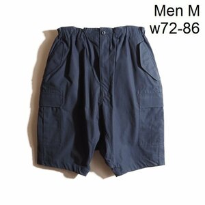 K4067P　▼JUNYA WATANABE MAN ジュンヤワタナベ マン▼新品同様 22SS コットン カーゴ ハーフパンツ 紺 M / ショートパンツ 春夏 rb mks