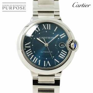 カルティエ Cartier バロンブルー ドゥ カルティエ 40mm WSBB0061 メンズ 腕時計 デイト ブルー 自動巻き Ballon Bleu 90239232