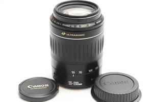 CANON ZOOM LENS EF 55-200mm1:4.5-5.6ⅡUSM (良品） 12-09-13