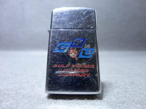 ◎スリム ZIPPO GSU社 ノベルティ ロゴ柄◎ヴィンテージ/アンティーク/70ｓ/昭和