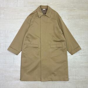 SEEALL ZIP SOUTIEN COLLAR COAT シーオール サイド ジップ ステンカラー コート SAU91-CT102 ベージュ 系 サイズ 2 611