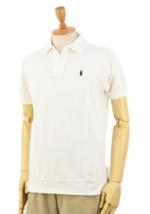 アウトレット 新品 ポロ ラルフ Sサイズ 半袖 白 シャツ 4469 polo ralph lauren