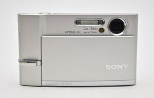 竜F688◆美品 SONY ソニー DSC-T30 Cyber Shot サイバーショット コンパクト デジタルカメラ 昭和レトロ 部品取り