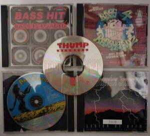BASS CD 4枚セット＋オマケ1枚　重低音　ウーファー　オーディオチャンバー LOWRIDER