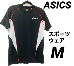 アシックス　半袖シャツ　スポーツウェア　ブラック　M　F00272