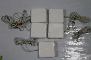 E9295 Y 【5個セット】Apple 純正 85W MagSafe2 Power Adapter A1424 ACアダプター 動作品