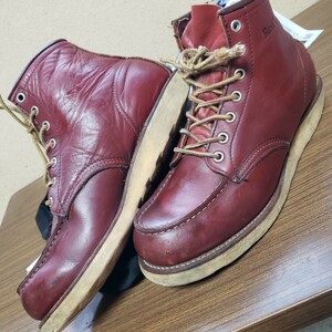 ヴィンテージ vintage 羽タグ REDWING レッドウィング 8131 アイリッシュセッター IRISHSETTER 皮革 BOOTS ブーツ leather レザー 9D 赤茶