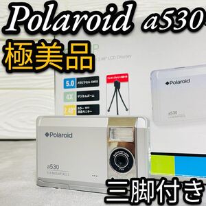 希少　美品　Polaroid ポラロイド　インスタントカメラ　a530 三脚付き　コレクター　廃盤