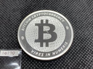 31.1グラム (新品) アメリカ「ビットコイン・BTC」純銀 1オンス メダル