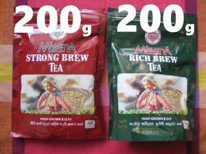 MlesnA*ムレスナ紅茶 セイロンティ2種 STRONG BREW & RICHBREW 各200g×２